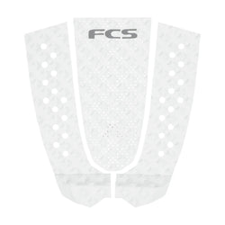 FCS T-3 Eco Deck Pad - White/Cool Grey - Buy online today at Down the Line Surf. International shipping available.