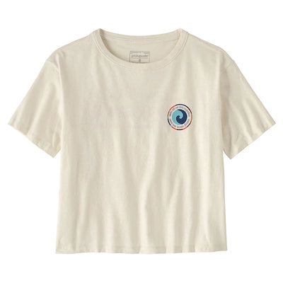 Patagonia Women's Unity Fitz Easy Cut Responsibili Tee - Birch White - Buy online today at Down the Line Surf. International shipping available.