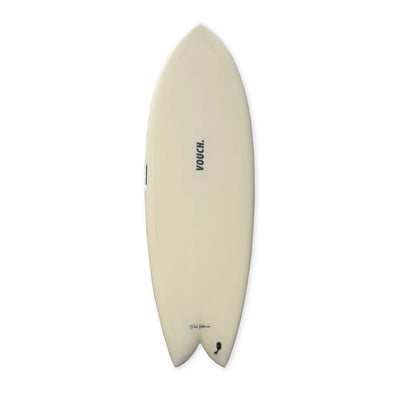 Vouch Vish Surfboard - Beige - 5'4" - Buy online today at Down the Line Surf. International shipping available.