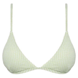 Rhythm Maisy Check Bralette Top - Sage - Buy online today at Down the Line Surf. International shipping available.