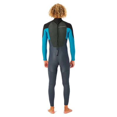 Rip Curl Omega 4/3mm Back Zip Wetsuit - Blue - Buy online today at Down the Line Surf. International shipping available.