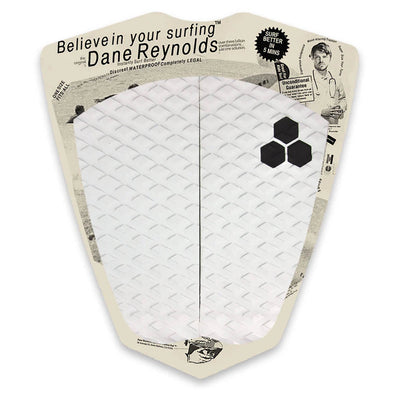 Channel Islands Dane Reynolds 2 Piece Flat Pad - White - Buy online today at Down the Line Surf. International shipping available.