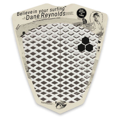 Channel Islands Dane Reynolds 2 Piece Flat Pad - Black/White - Buy online today at Down the Line Surf. International shipping available.