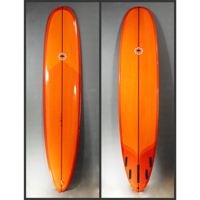 Bing High Five Longboard - 9'2" - Fire Red - Buy online today at Down the Line Surf. International shipping available.