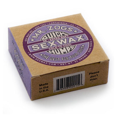 Mr.Zogs Sex Wax Quick Humps - Buy online today at Down the Line Surf. International shipping available.