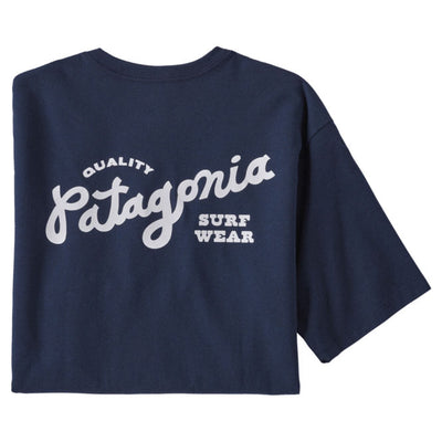Patagonia Men's Quality Surf Pocket Responsibli-Tee - New Navy - Buy online today at Down the Line Surf. International shipping available.