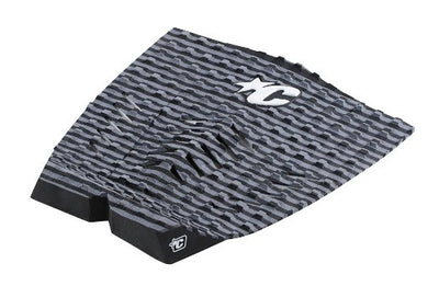 Creatures of Leisure Panel 3 Piece Tail Pad - Black/Charcoal - Buy online today at Down the Line Surf. International shipping available.