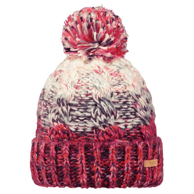 Barts Women's Iska Beanie - Dark Magenta - Buy online today at Down the Line Surf. International shipping available.