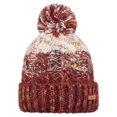 Barts Women's Iska Beanie - Rust - Buy online today at Down the Line Surf. International shipping available.