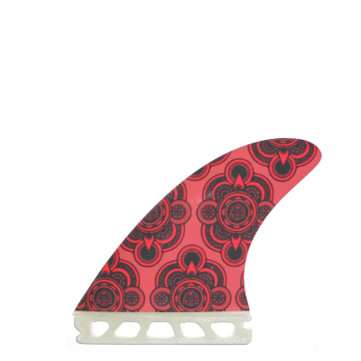 Captain Fin Co. Tyler Warren Red Kaledioscope Quad set 4.5" - Buy online today at Down the Line Surf. International shipping available.