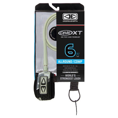 Ocean And Earth All Round Comp One-XT Leash - 6ft Camo - Buy online today at Down the Line Surf. International shipping available.