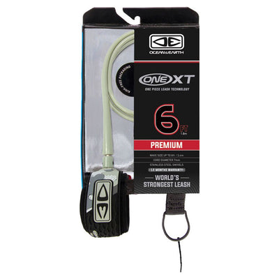 Ocean And Earth Premium One-XT Leash - 6ft Camo - Buy online today at Down the Line Surf. International shipping available.