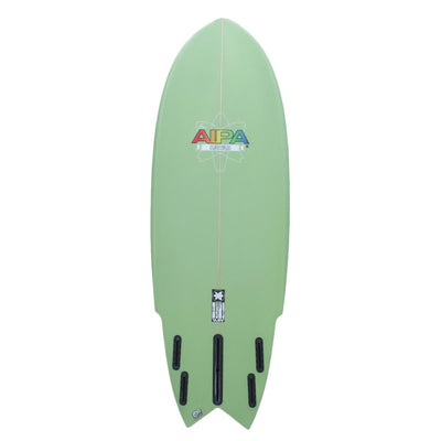 Aipa Da Buttz Surfboard - Green - Buy online today at Down the Line Surf. International shipping available.