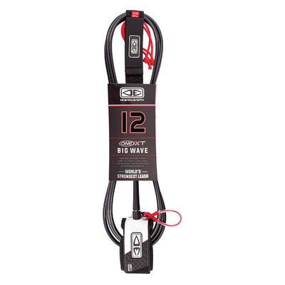Ocean & Earth Big Wave Pin Release Leash - 12ft - Buy online today at Down the Line Surf. International shipping available.