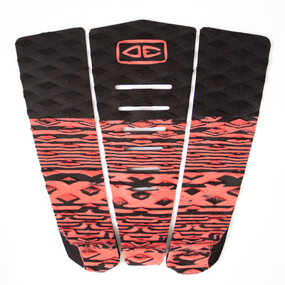 Ocean & Earth Blazed Tail Pad - Black/Coral - Buy online today at Down the Line Surf. International shipping available.