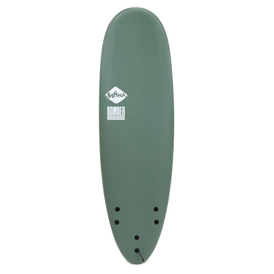 Softech Bomber 6'4" Surfboard - Smoke/Green/White - Buy online today at Down the Line Surf. International shipping available.