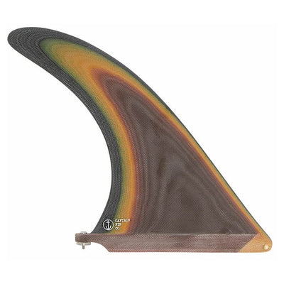 Captain Fin Co. Scotty Stopnik 9.8" Longboard Fin - Brown - Buy online today at Down the Line Surf. International shipping available.