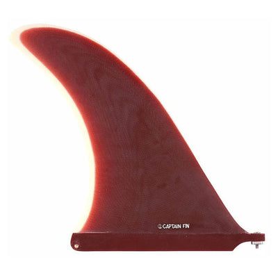 Captain Fin Co. Tyler Warren 10.5" Pivot Longboard Fin - Wine - Buy online today at Down the Line Surf. International shipping available.