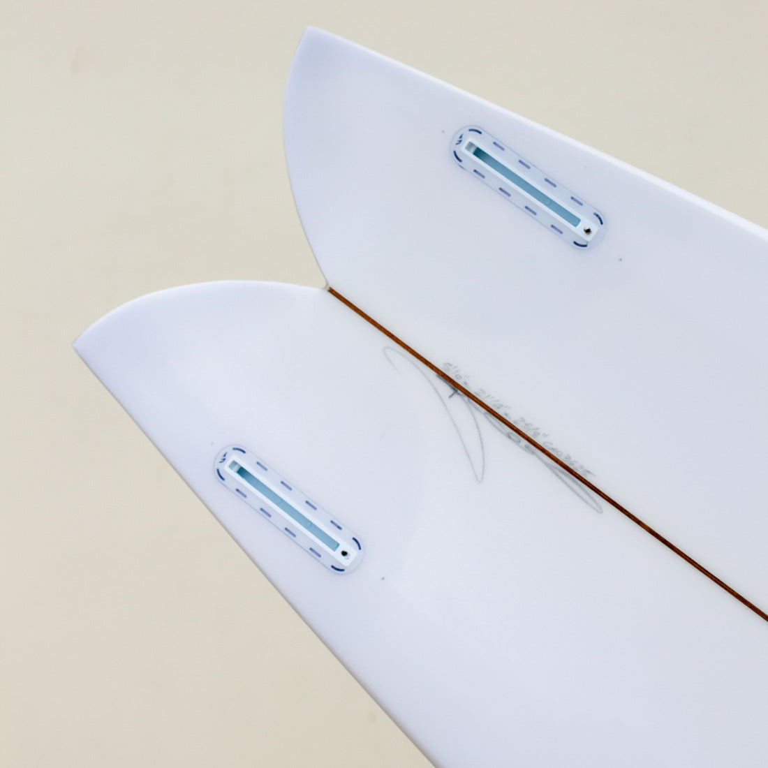 Christenson Twin Fin Fish Surfboard - 5'10