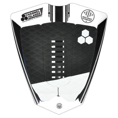 Channel Islands Mixed Groove 3 Piece Pad - Black/White - Buy online today at Down the Line Surf. International shipping available.