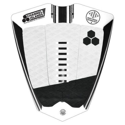 Channel Islands Mixed Groove 3 Piece Pad - White/Black - Buy online today at Down the Line Surf. International shipping available.