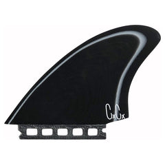 CAPTAIN FIN - 新品未使用 CHRISTENSON KEEL SPECIAL Captain Fin Christenson Fibreglass Keel Fins XLarge - Black