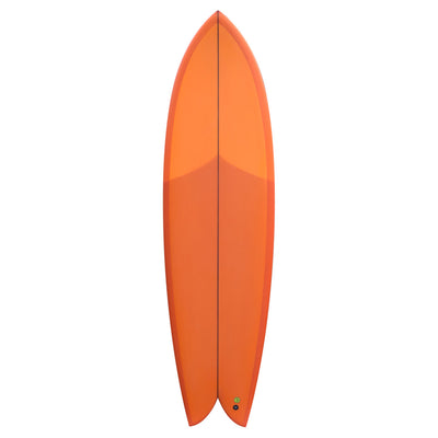 Christenson Long Phish 6'8" - Burnt Orange - Buy online today at Down the Line Surf. International shipping available.
