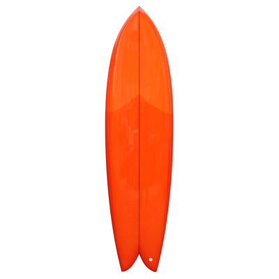Christenson Long Phish 7'0" - Burnt Orange - Buy online today at Down the Line Surf. International shipping available.