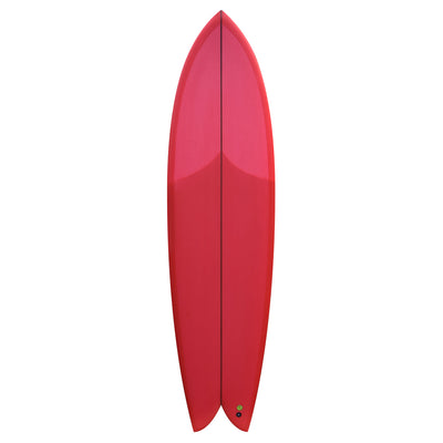 Christenson Long Phish 7'0" Red - Buy online today at Down the Line Surf. International shipping available.