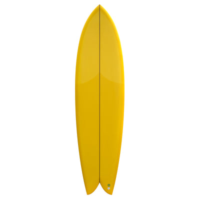 Christenson Long Phish 7'0"  Yellow - Buy online today at Down the Line Surf. International shipping available.