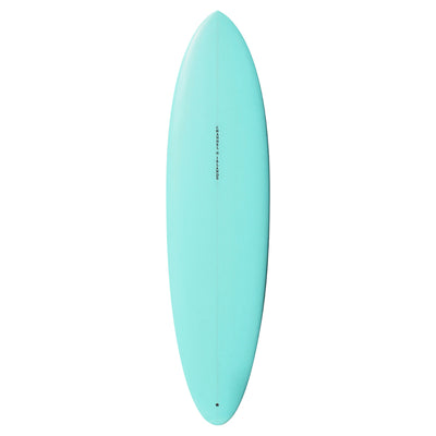 Channel Islands CI Mid 7'0" Surfboard - Opaque Aqua - Buy online today at Down the Line Surf. International shipping available.