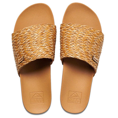 Reef Cushion Scout Braids Flip Flops - Natural - Buy online today at Down the Line Surf. International shipping available.