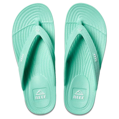 Reef Women's Water Court Flip Flops - Neon Teal - Buy online today at Down the Line Surf. International shipping available.