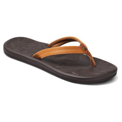 Reef Women's Tides Flip Flops - Brown - Buy online today at Down the Line Surf. International shipping available.