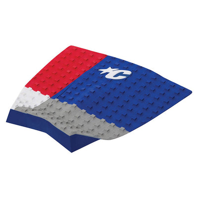 Creatures of Leisure Dusty Payne 3 Piece Tail Pad - Red/Blue - Buy online today at Down the Line Surf. International shipping available.