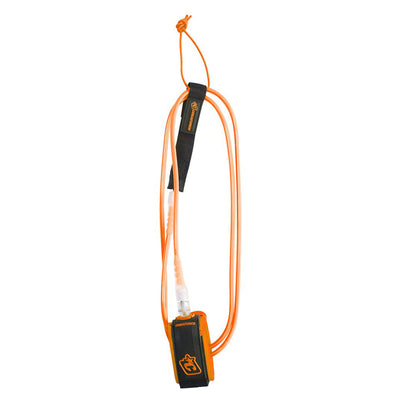 Creatures of Leisure 6ft Comp Leash - Orange/Clear - Buy online today at Down the Line Surf. International shipping available.