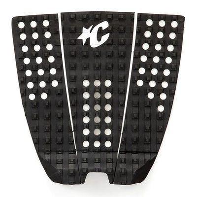 Creatures of Leisure Icon III Three Piece Tail Pad - Black - Buy online today at Down the Line Surf. International shipping available.