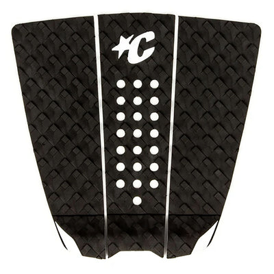 Creatures of Leisure Icon III Wide Three Piece Tail Pad - Black - Buy online today at Down the Line Surf. International shipping available.