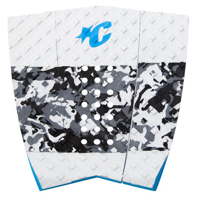 Creatures of Leisure Kai Hing Deck Pad - White/White Camo - Buy online today at Down the Line Surf. International shipping available.