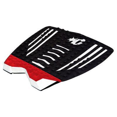 Creatures of Leisure Nat Young Deck Pad - Black/Red - Buy online today at Down the Line Surf. International shipping available.