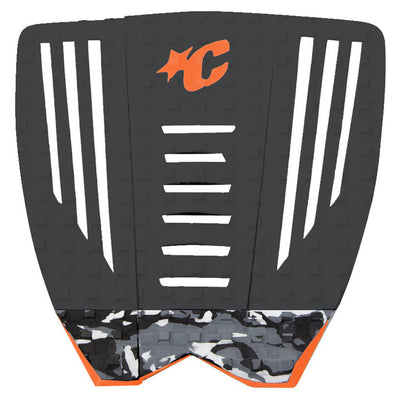 Creatures of Leisure Nat Young Deck Pad - Grey/Grey Camo - Buy online today at Down the Line Surf. International shipping available.