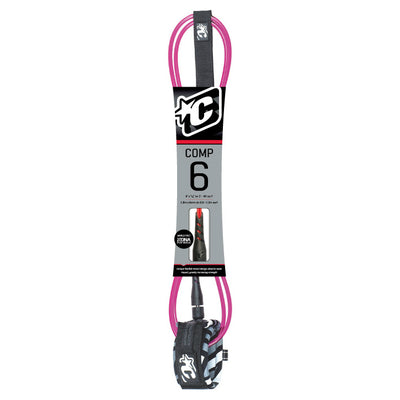 Creatures of Leisure 6ft Comp Leash - Magenta - Buy online today at Down the Line Surf. International shipping available.