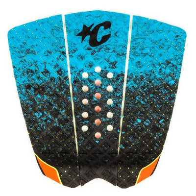 Creatures of Leisure Griffin Colapinto 3 Piece Tail Pad - Cyan Fade/Orange - Buy online today at Down the Line Surf. International shipping available.