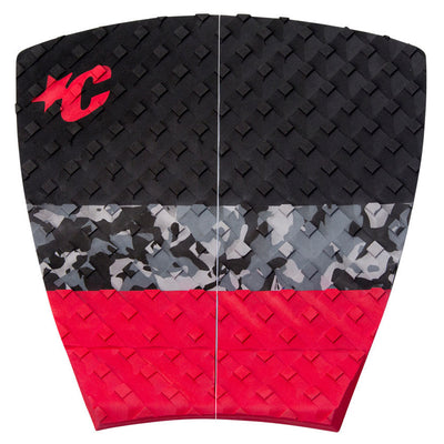 Creatures of Leisure Split 2 Piece Deck Pad - Black/Red - Buy online today at Down the Line Surf. International shipping available.