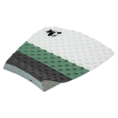 Creatures of Leisure Split 2 Piece Deck Pad - White/Slate - Buy online today at Down the Line Surf. International shipping available.