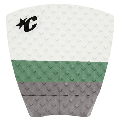 Creatures of Leisure Split 2 Piece Deck Pad - White/Slate - Buy online today at Down the Line Surf. International shipping available.