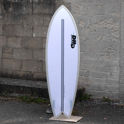 DHD Mini Twin EPS Surfboard - Grey - Buy online today at Down the Line Surf. International shipping available.