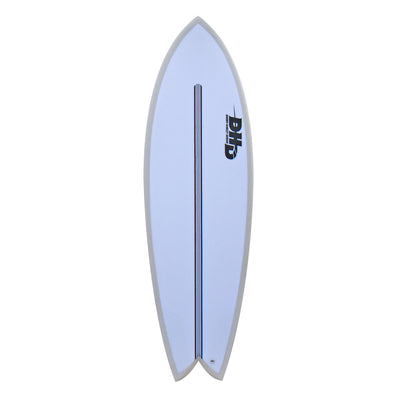 DHD Mini Twin EPS Surfboard - Grey - Buy online today at Down the Line Surf. International shipping available.
