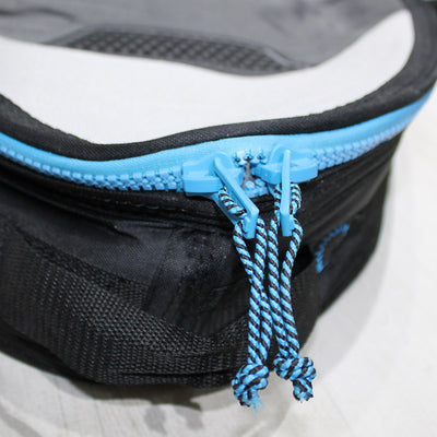 FCS Double Travel Funboard Cover (Grey) - 7'0" - Buy online today at Down the Line Surf. International shipping available.