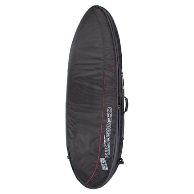 Ocean & Earth Double Wide Compact Board Bag - Black - Buy online today at Down the Line Surf. International shipping available.